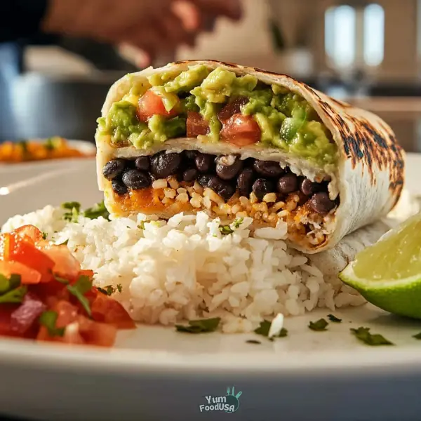 Easy Cinco de Mayo Burrito