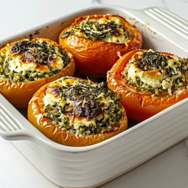 Mediterranean Stuffed Tomatoes