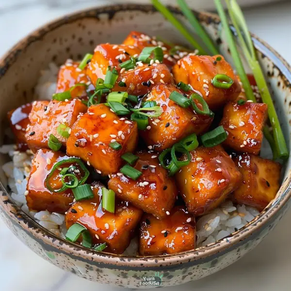 Crispy Sesame Tofu
