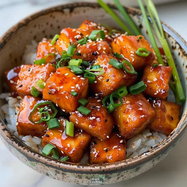 Crispy Sesame Tofu