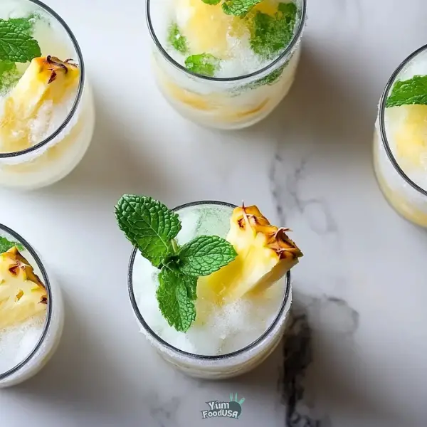 Pineapple Coconut Fizz