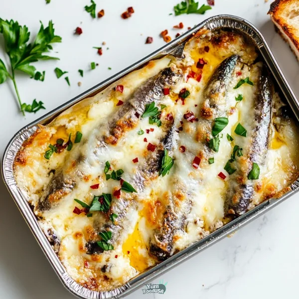 Sardine Margarita Bake