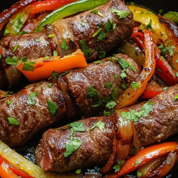 Steak Fajita Roll-Ups