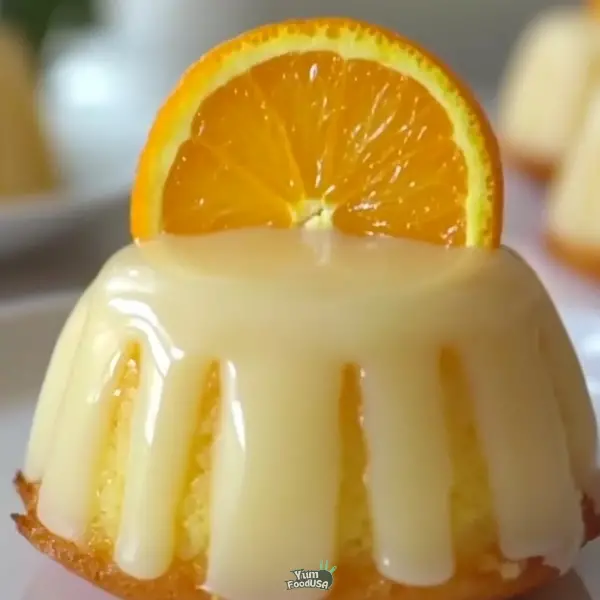 Mini Orange Gugelhupfs with Citrus Glaze
