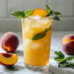 Ginger Peach Fizz