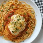 Classic Chicken Parmesan with Spaghetti