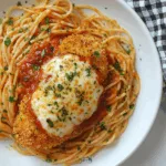 Classic Chicken Parmesan with Spaghetti