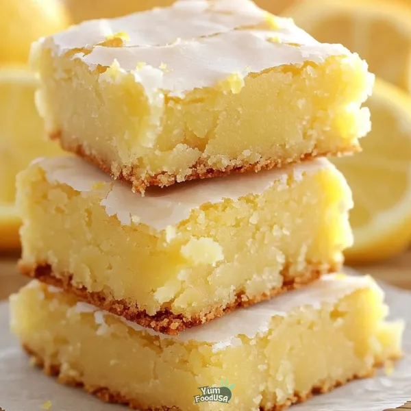 Lemon Brownies
