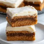 Frosted Vanilla Brownies with Creamy Butter Vanilla Icing
