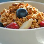 Hazelnut Berry Crumble