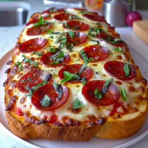 Fresh Bread Pizza Recipe