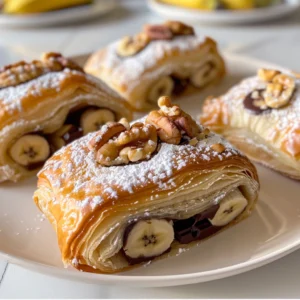 Banana Chocolate Rolls Recipe