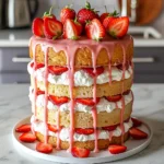 Strawberry Sponge Cake Recipe