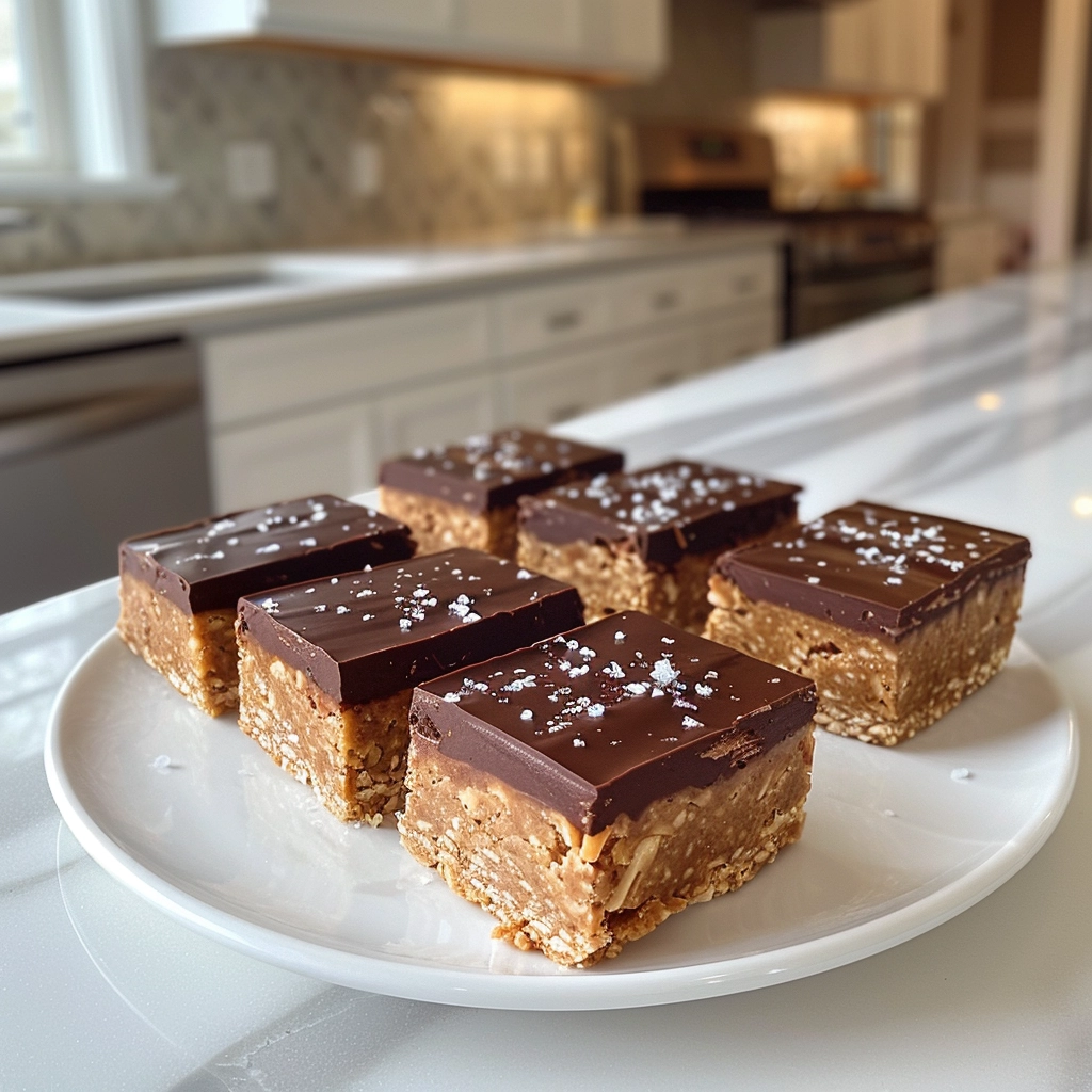 Homemade Chocolate Peanut Protein Bars Recipe