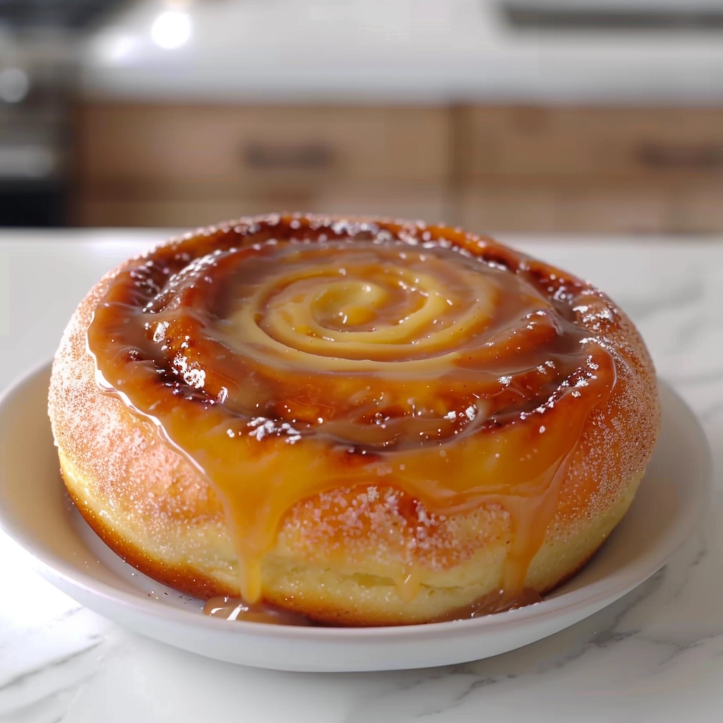 Chai Caramel Custard Buns Recipe