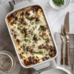 Cheesy Hamburger Rice Casserole – Easy Dinner Recipe