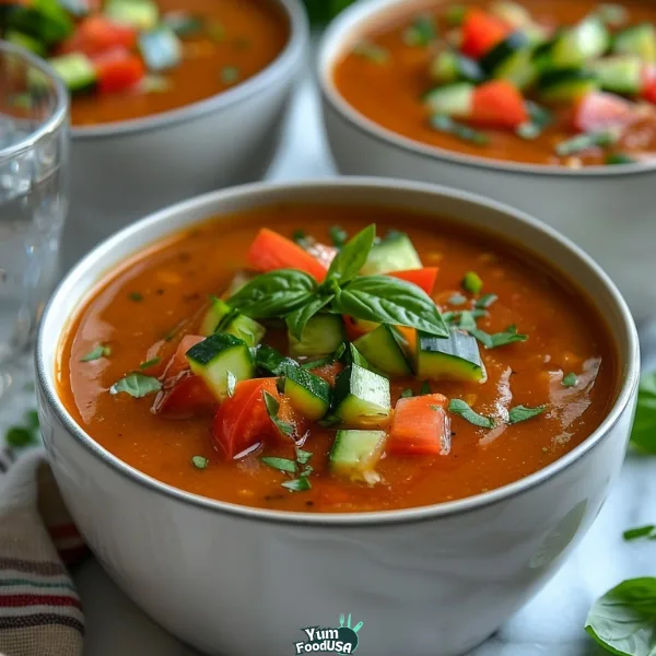 Classic Spanish Gazpacho