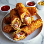 Deep-Fried Bacon Cheeseburger Corn Dogs