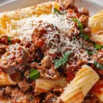Spicy Italian Sausage Rigatoni