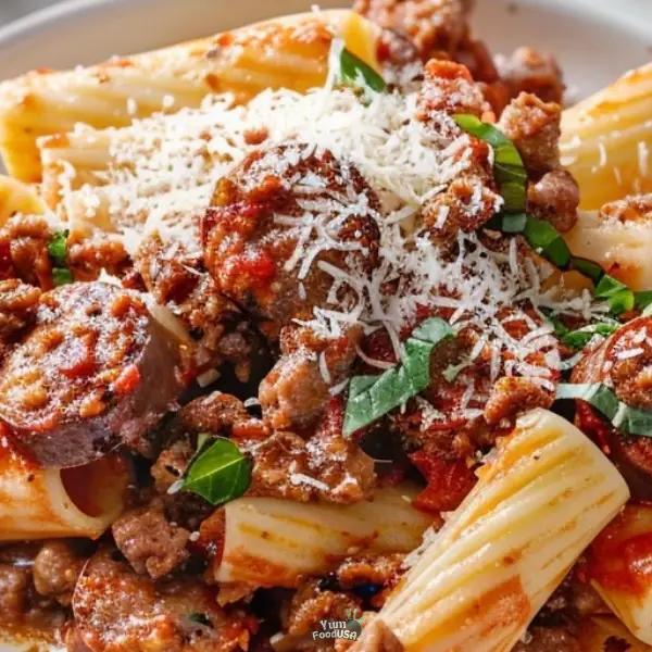 Spicy Italian Sausage Rigatoni
