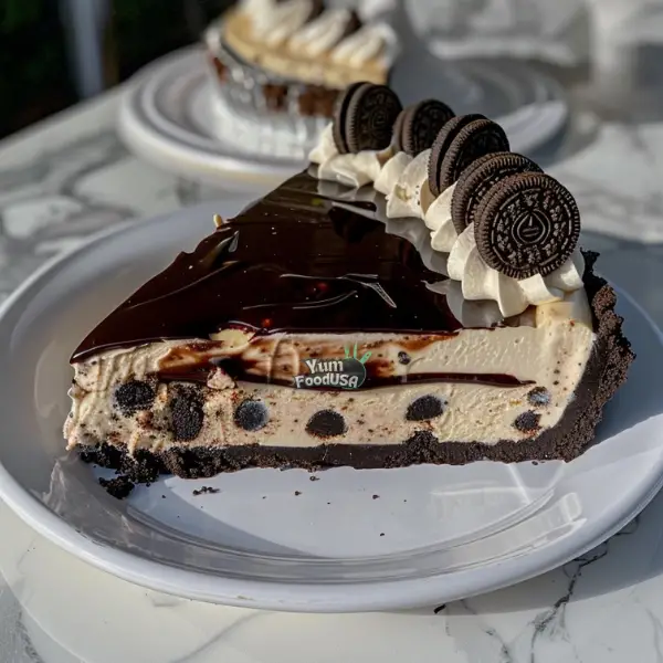 Oreo Cheesecake Slices