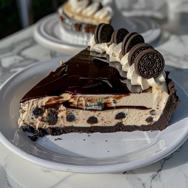 Oreo Cheesecake Slices