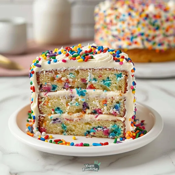 Colorful Funfetti Cake