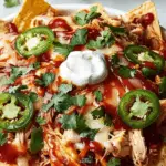 Simple BBQ Chicken Nachos