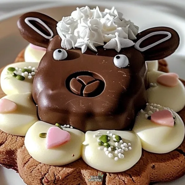 Eid Adha Sheep Chocolate Cookie
