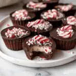Peppermint Chocolate Cookie Cups