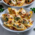 Cheesy Chicken & Broccoli Stuffed Shells