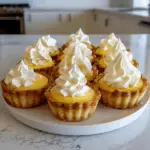 Lemon Curd Tartlets with Whipped Cream