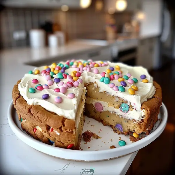 Easter Cookie Cake