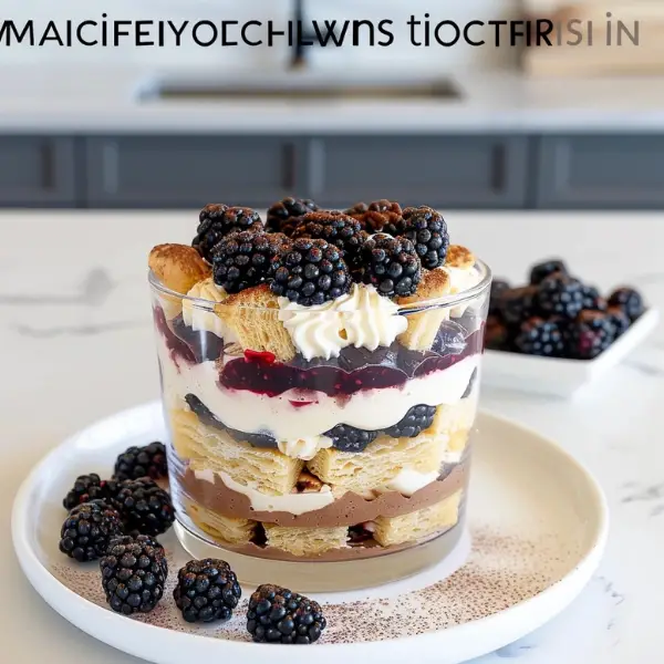 Blackberry Tiramisu