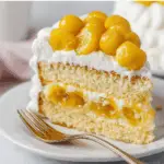 Golden Berry Chantilly Cake