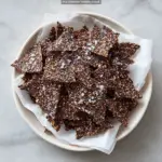 4-Ingredient Dark Chocolate Quinoa Crisps