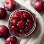 How to Can Homemade Plum Jam