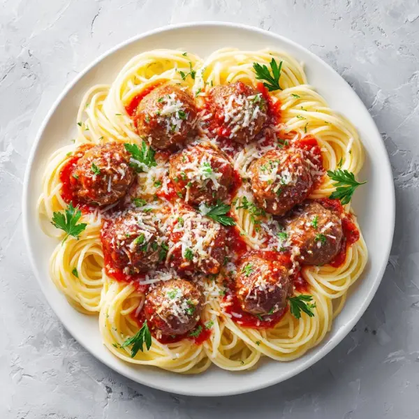 Spaghetti and Meatballs