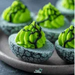 Eerie Halloween Deviled Eggs