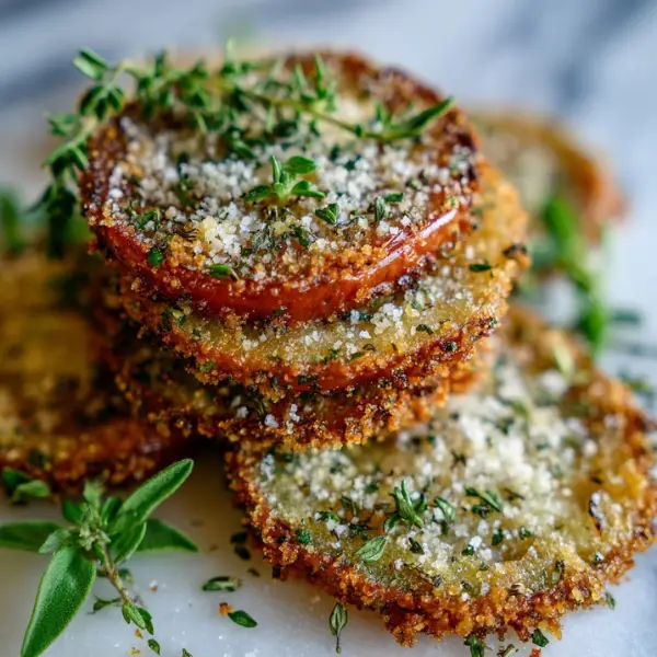 Crispy Southern Fried Green Tomatoes