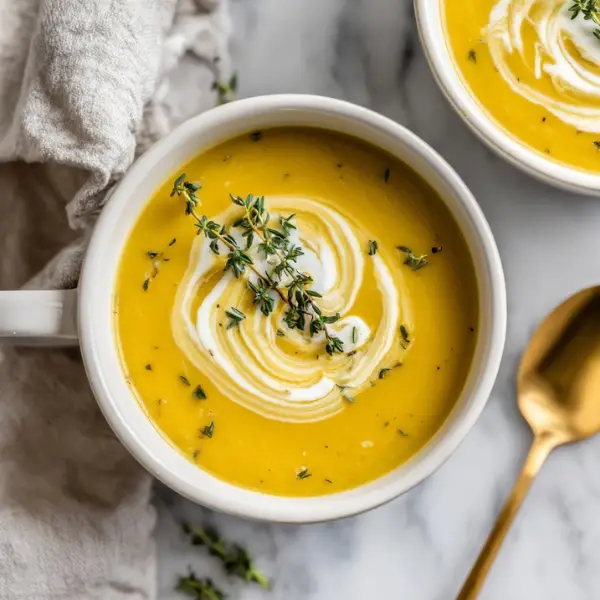 Creamy Yellow Squash Soup (Quick & Easy Recipe)