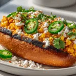 Elote Banh Mi Hot Dog