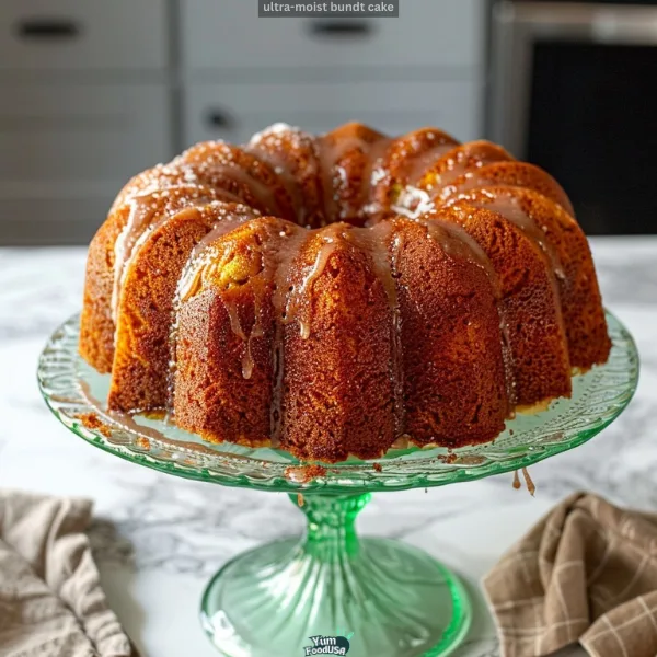 Cinnamon Zucchini Bundt Cake