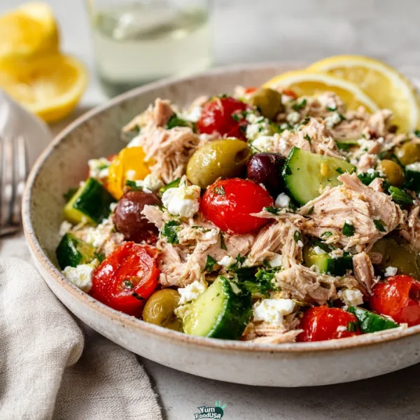 Mediterranean Tuna Salad