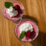 Raspberry Tofu Mousse 3 Raspberry Tofu Mousse