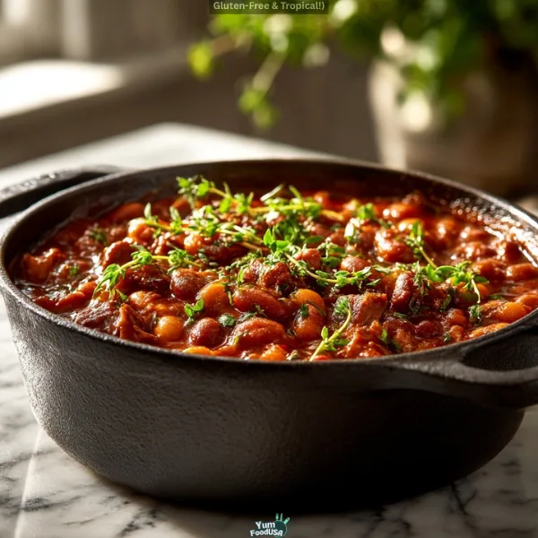 Smoky Baked Beans with Ground Beef