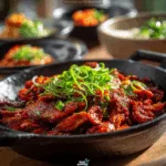 Korean Spicy Pork Bulgogi (Dwaeji Bulgogi)