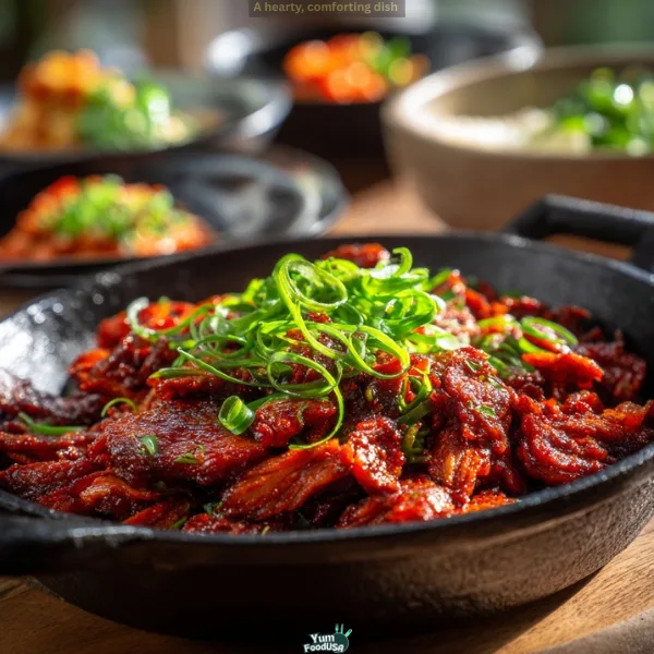 Korean Spicy Pork Bulgogi (Dwaeji Bulgogi)