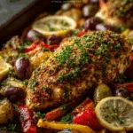 Mediterranean Sheet Pan Chicken