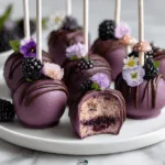 Blackberry Cheesecake Pops Recipe